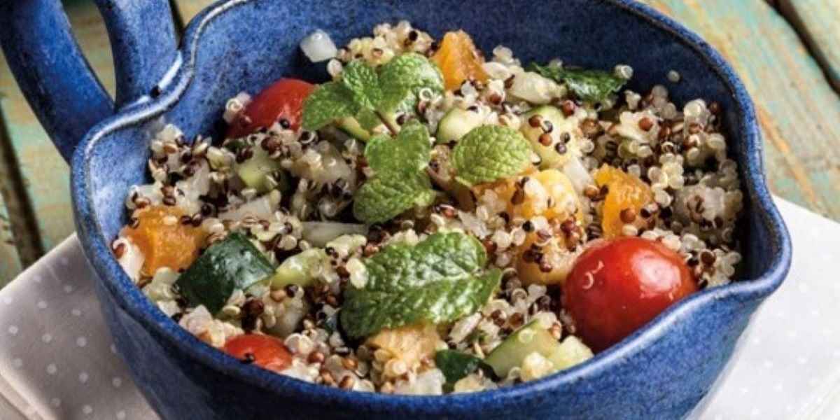 Taboulé de quinoa tricolore - Happy Yoga