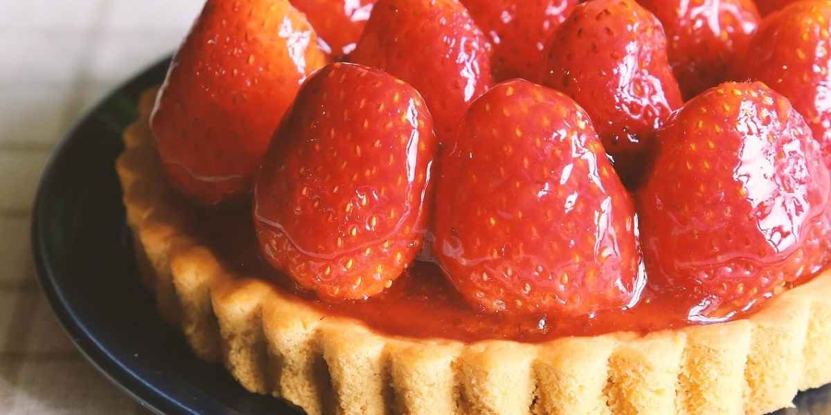 Tarte aux fraises vegan - Happy Yoga