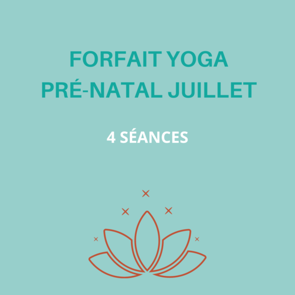 Forfait Yoga Pré-natal juillet-Happy Yoga